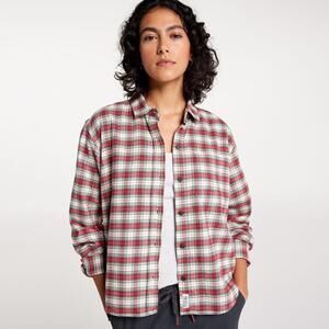 Alpine Design Women's Flannel, XL, Red/Cream Sky Pond Plaid
